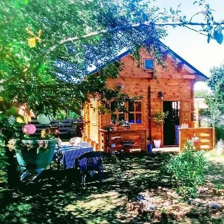 Agreable Chalet En Bois Et Son Exterieur Massay Buitenkant foto